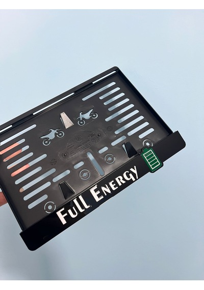 Full Energy Pleksi Motor Plakalığı