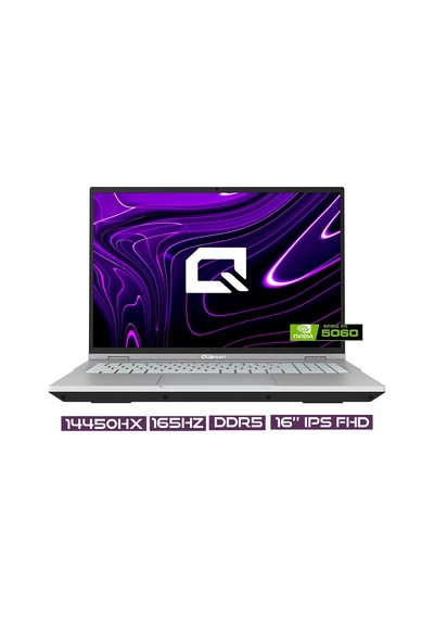 Quantum Gaming Steelwave 16 B i5-14450HX 16 GB 512 GB SSD NVMe SSD 8 GB RTX5060 16" Free Dos Dizüstü Bilgisayar