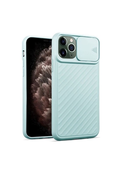 Nettech Apple  Uyumlu  iPhone 12 Pro Kızaklı Kamera Korumalı Arka