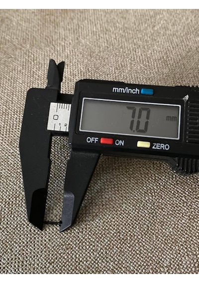 H Civata 7mm Siyah 1 Adet - Hublot Saat Uyumlu Vida