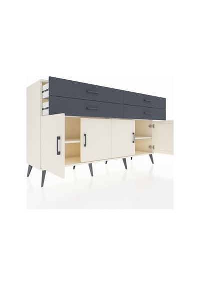 Hyperion Konsol 2 Raflı 4 Çekmeceli 8 Kapaklı 176x44x99 Aytaşı-ay Aytaşı-aytaşı/antrasit Hyperion Konsol 2 Raflı 4 Çekmeceli 8 Kapaklı 176x44x99 Aytaşı-ay Aytaşı-aytaşı/antrasit