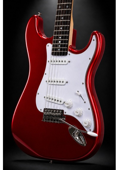Torres St-40rd Elektro Gitar Seti Kırmızı Stratocaster + Full Set Kılıf Kapo Askı Akort Pena - 8697014634176