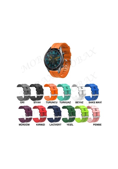Samsung Galaxy Uyumlu Watch 4 40 44 Classic 42 46 Mm Kordon Silikon Şeri