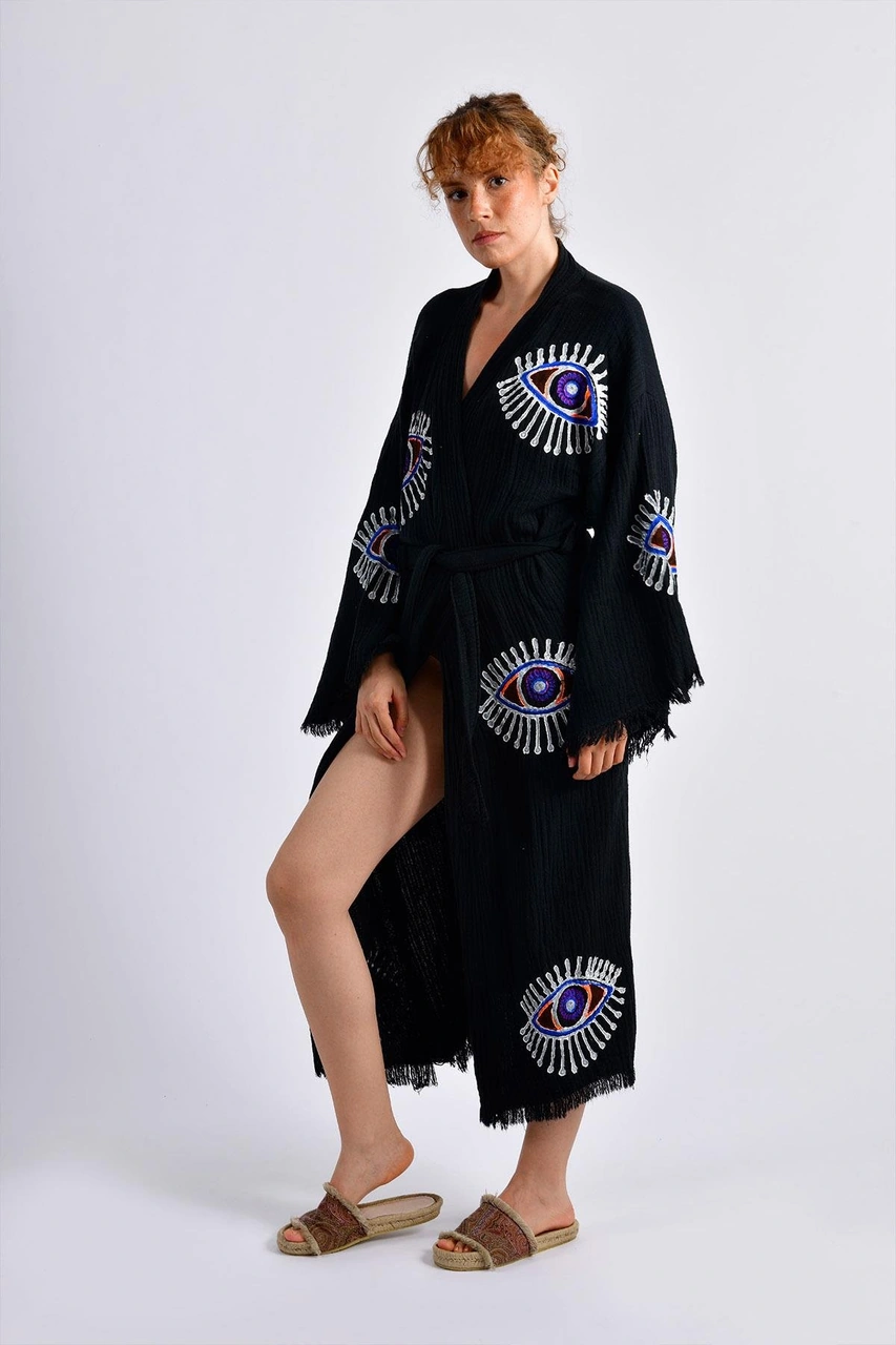 Brandsmithshop Siyah Visionguard Kimono Çok Renkli Brandsmithshop Siyah Visionguard Kimono Çok Renkli