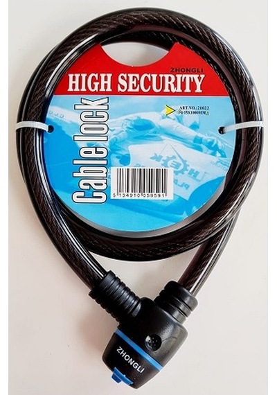 Halat Kilit Motosiklet Bisiklet 15Mm Kalınlık x 100 Cm Uzunluk N11.5764