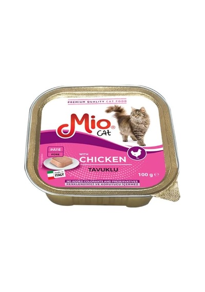 100 Gr Kedi Yaş Mama, Tavuklu X 32 Adet