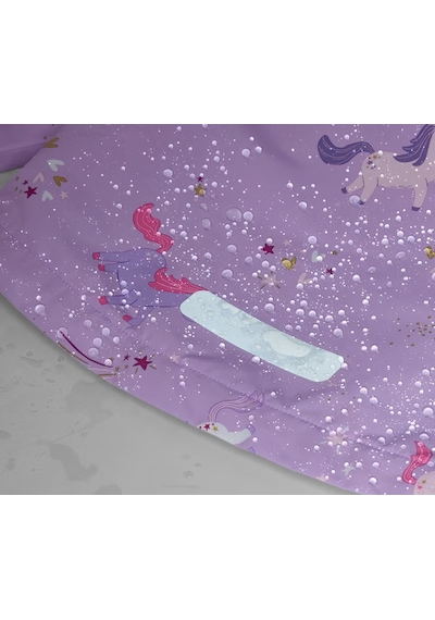Tchibo Termal Çocuk Yağmurluğu, Unicorn Mor