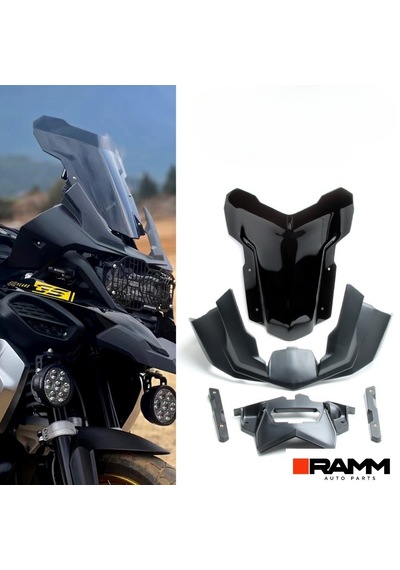 Bmw Motorrad 1250 Gs - 1250 Gs Adventure Rüzgarlık Camı - 44 Cm - Siyah