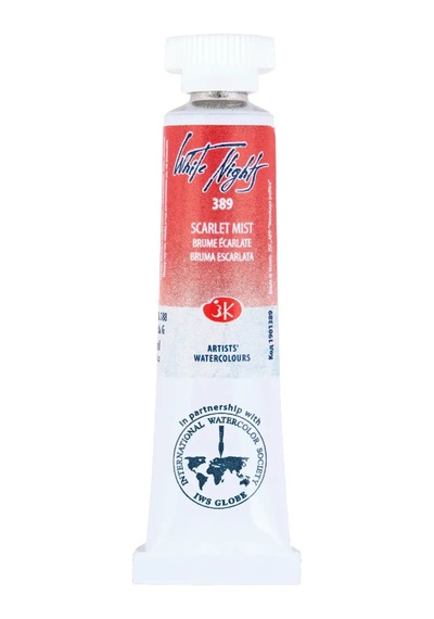 St. Petersburg White Nights Extra-fine Tüp Sulu Boya 10 ML Scarlet Mist 389