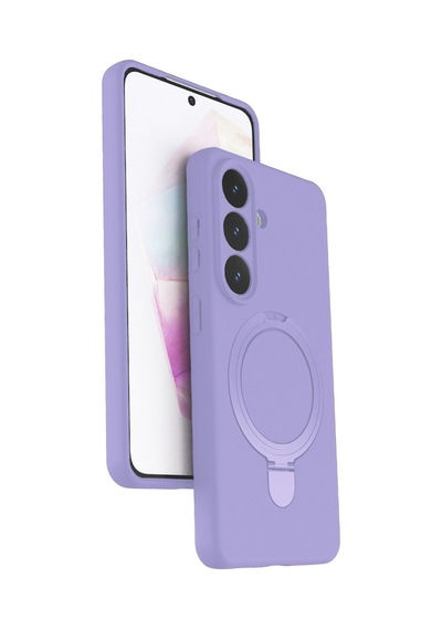 Samsung Galaxy  Uyumlu,  S26 Plus Regal Magsafe Standlı Kapak - Lila
