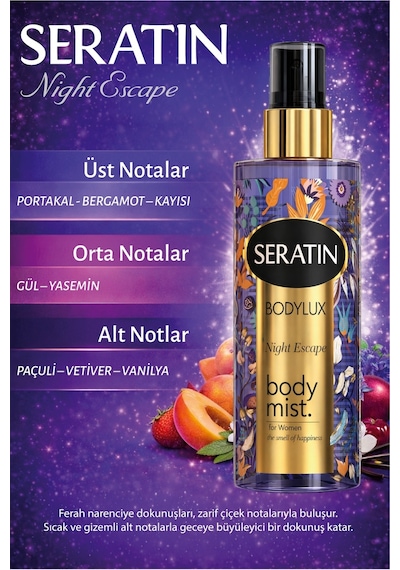 Night Escape Body Mist 200 ML