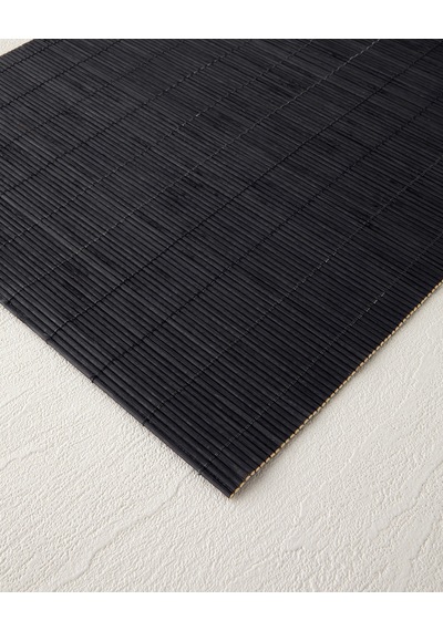 English Home Grove Bambu 4'lü Amerikan Servis 30x45 Cm Siyah
