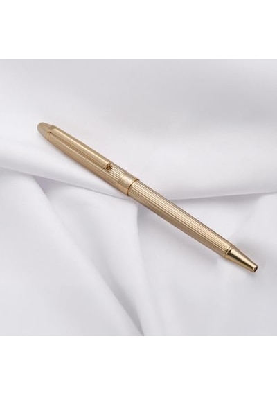 Piguet Genève - Lüks Ve Ergonomik Tükenmez İmza Kalemi - Sigma Serisi - Mavi Mürekkep - Premium Hediye Kutulu L Doré ---