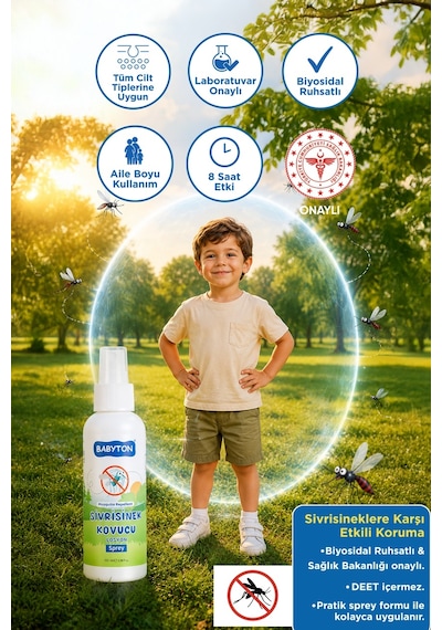 Sivrisinek Kovucu Sprey Losyon 100 Ml
