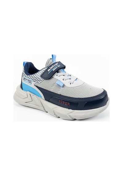 Minicup Kids Günlük Çocuk Spor Ayakkabı Anatomik Taban Hafif Sneaker Buz Lacivert Gri - Lacivert Minicup Kids Günlük Çocuk Spor Ayakkabı Anatomik Taban Hafif Sneaker Buz Lacivert Gri - Lacivert