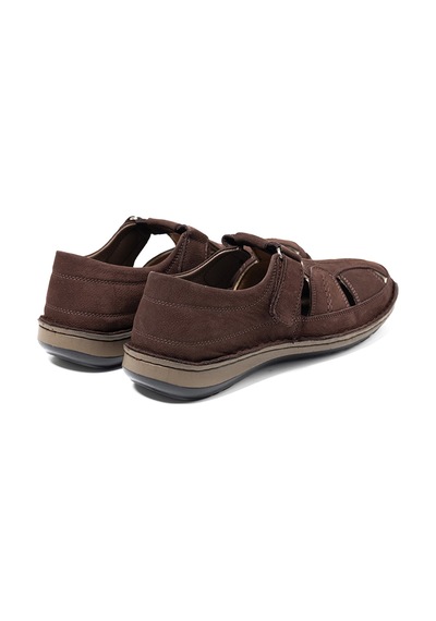 Sneaker Erkek Og-146 John May 924 Kahve Havlu Nubuk Kahverengi