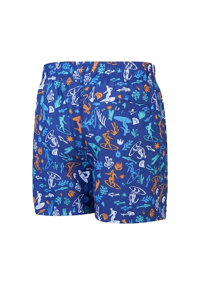 Speedo Digital Printed Erkek Şort Mayo Mavi