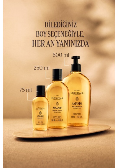Badem Duş Yağı, Tatlı Badem Ve Üzüm Çekirdeği Yağı İçeren Besleyici Ve Nemlendirici, Seyahat Boy, 75 Ml Diğer