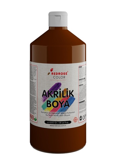Kahverengi Akrilik Boya 1000gr