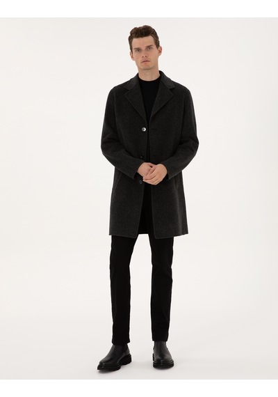 Pierre Cardin Erkek Antrasit Kaban 50315759-vr006