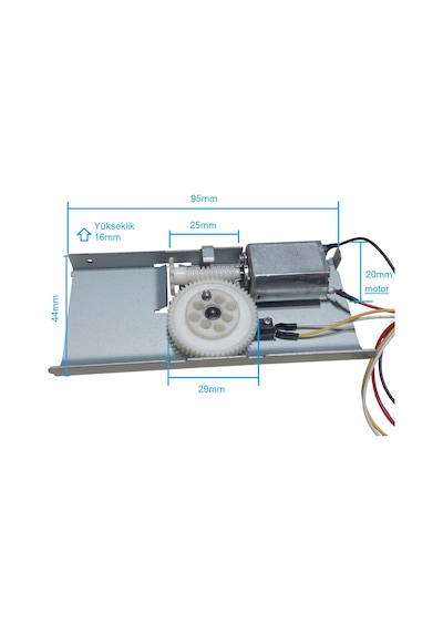 Dc 3-12v Dc Motor 90 Derece Güç Aktarımlı Dişli Motor Dairesel Yatay Dönen Hobi Deney Dişli Sistemi