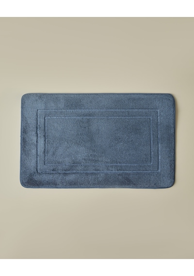 English Home Soft Step Kaydırmaz Taban Banyo Paspası 50x80 Cm Mavi Mavi
