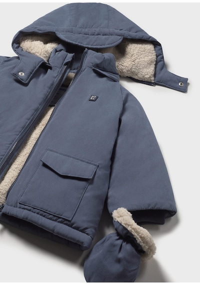 Mayoral Erkek Bebek Parka Mont Lacivert Lacivert
