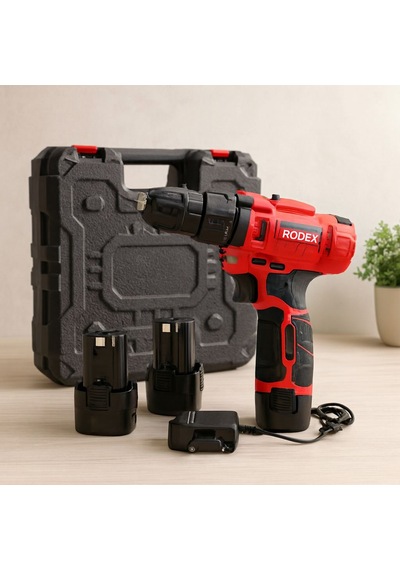 12v Çift Bataryalı Şarjlı Matkap 2 Kademe Hız