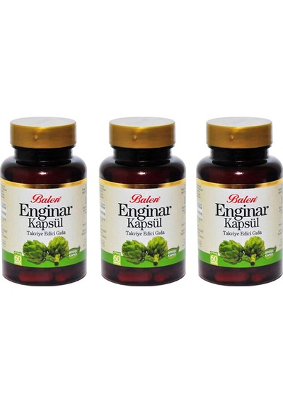Balen Enginar Kapsül 475 Mg 60 Kapsül 3 Adet