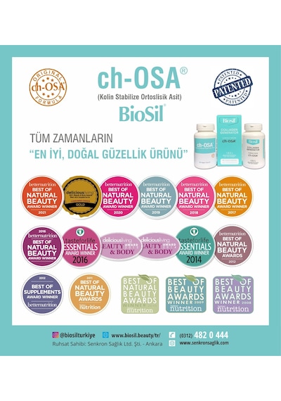 Biosil Ch-Osa Kolajen Aktivatörü 60 Kapsül