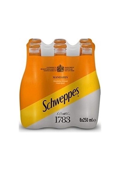 Schweppes 6'lı Mandalinalı Gazoz 250 Ml