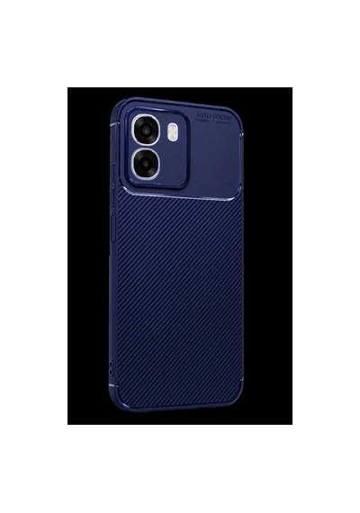 Oppo Oppo A6t 5g Auto Focus Karbon Kapak - Lacivert