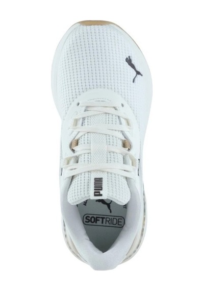 Puma 31296702 Softrıde Charm Anımal Whıte Brown Kadın Koşu Ayakkabısı Beyaz