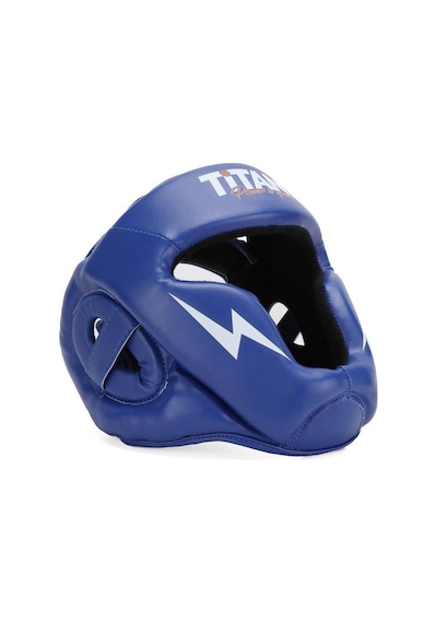 Titan Sport Yüz Korumalı Boks Kaskı , Koyu Mavi Model Çok Renkli