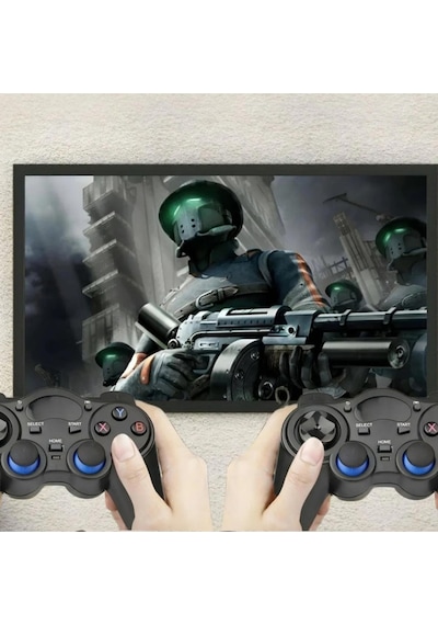 2.4g Wireless 2 Adet Gamepad Kablosuz Oyun Kolu Pc Ps3 Kol Tv Box Android Tv Telefon/tablet 2x