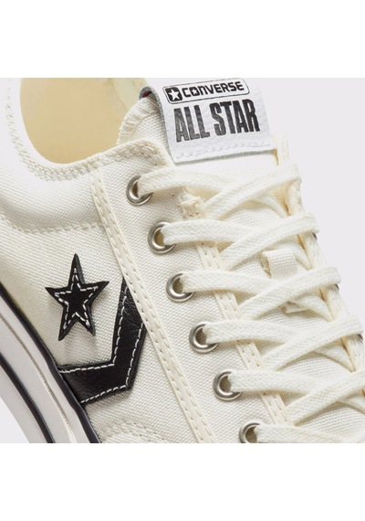 Converse Star Player 76 Premium Canvas Unisex Beyaz Sneaker Krem