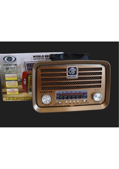 Everton Rt-717 Bluetooth-usb-sd-aux-tf Nostaljik Radyo