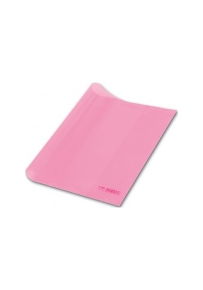 Abka Hazır Kitap Kabı Yapışkanlı Şeffaf 5'Li Paket Şeffaf Pembe