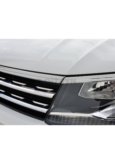 S-Dizayn Vw Tiguan Krom Far Üst Çıtası 3 Prç. 2016-2020