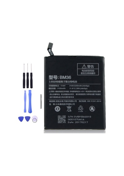 Xiaomi Mi 5S Batarya Pil Bm36 + Tamir Seti
