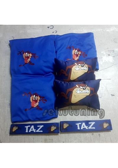 Tazmanya Servis Kılıf,Boyun Yastık,Kemer Ped