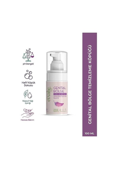 Dış Genital Bölge Yıkama Köpüğü 100ml