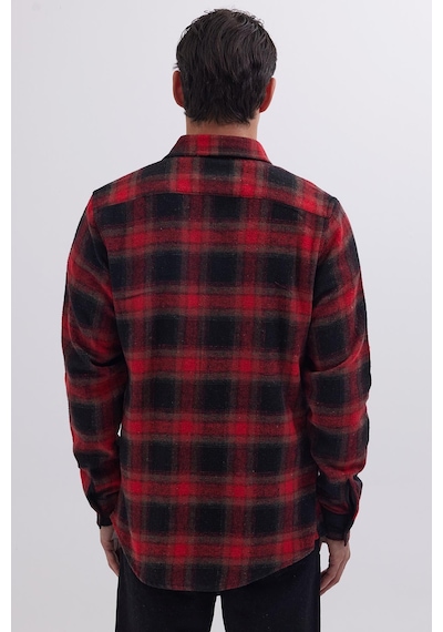 Tudors Erkek Slim Fit Dar Kesim Çift Cepli Kapaklı Spor Yaka Kareli Oduncu Gömlek-41808 Çok Renkli Tudors Erkek Slim Fit Dar Kesim Çift Cepli Kapaklı Spor Yaka Kareli Oduncu Gömlek-41808 Çok Renkli