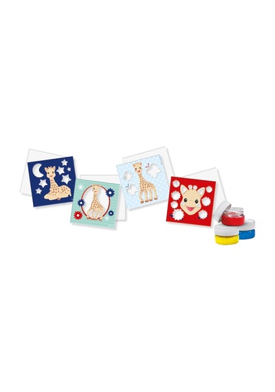 Ses Creative Sophie La Girafe - Parmak Boyası Kartları