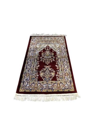 Seccade Dokuma Halı Seccade Püsküllü 80x125 Kahverengi