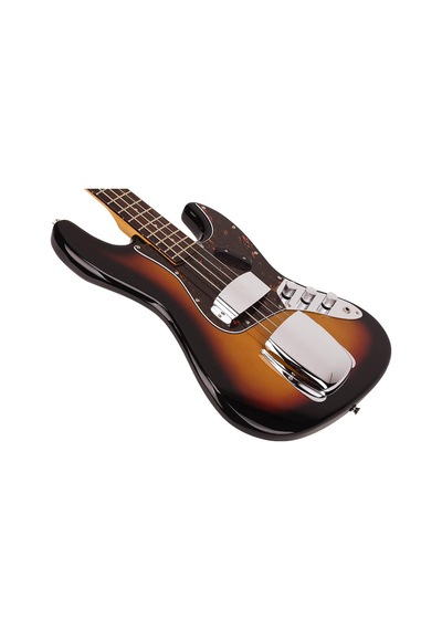 Sx Sjb62c+/3ts Tortoise Shell Pickguard Bas Gitar, 3-tone Sunburst