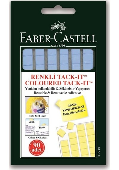 Faber Castell Tack-it Karışık Renk 50 Gr 187093