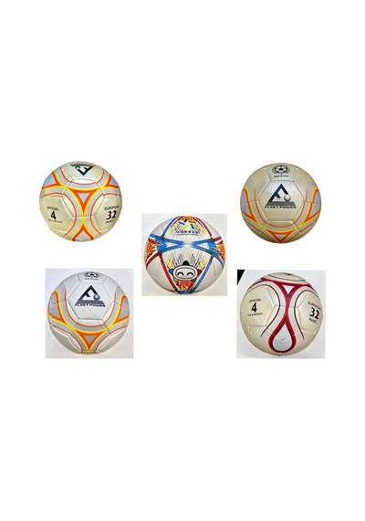 Özel Seri Antrenman Takım Sporu Saha Ekipmanı Fleet Power 4 Astar Futbol Topu 4 No Çok Renkli