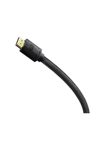 Baseus Hdmı 2.1 8k 60hz 4k 120hz 48gbps Yüksek Hızlı Görüntü Ve Ses Aktarım Kablosu 3 Metre Siyah