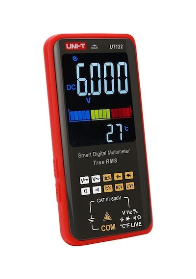 Unı-t Ut122/ut121a/b Smart Digital Multimeter True Rms Voltage Frequency Dual Display Ncv Lıve Auto Range 6199 Count Meter Ut122